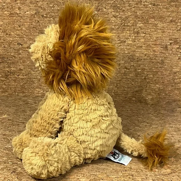 Jellycat Bashful Lion Plush Stuffed Animal 10” Soft Tan Gold Lovey Toy - Picture 2 of 10